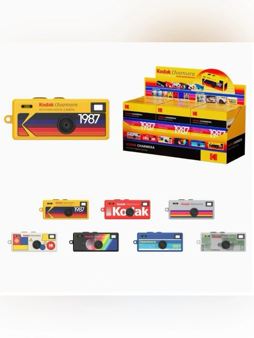 Kodak Charmera - Keychain Digital Camera - Type 2, New in Box